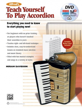 Teach yourself to play Accordion (+DVD +Online Access) for accordion