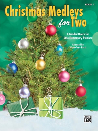 ALF44756 Christmas Medleys for two vol.1 for piano 4 hands