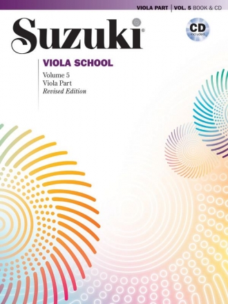 Suzuki Viola School vol.5 (+CD) viola part revised edition 2015