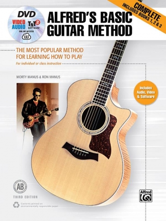 Manus/Manus Alfreds Basic Gtr Comp/Bk&DVD&Avs Guitar Instruction