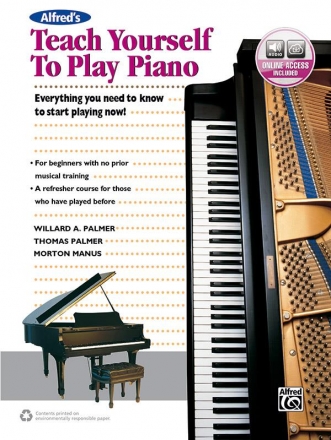 Palmer/Palme Teach Yrslf Play Pno/Bk&Acode-45045 Piano Teaching