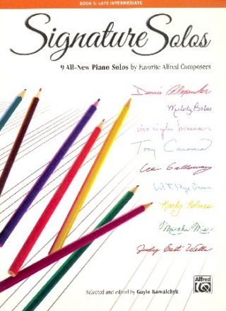 Signature Solos vol.5 for piano