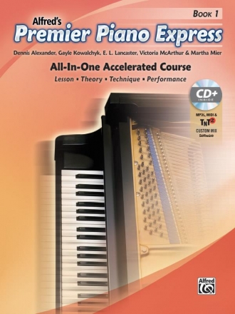Premier Piano Express vol.1 (+CD-ROM +Online Audio Access) for piano