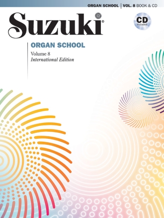 Suzuki Organ School vol.8 (+CD) for organ international edition