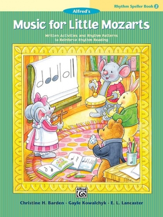 Music for little Mozarts - Rhythm Speller vol.2 for piano