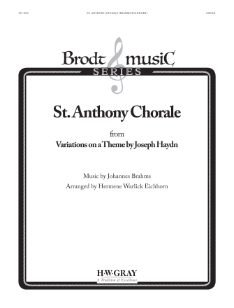 Brahms arr. Eichhorn, Hermene St Anthony Chorale Organ