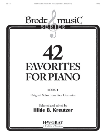 Kreutzer, Hilde B. 42 Favorites For Piano 1