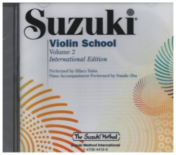 Suzuki Violin School vol.2 for violin CD