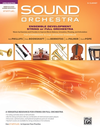 Sound Orchestra - Clarinet String or Full Orchestra Buch + Online-Audio
