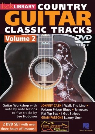 Learn Country Guitar Classic Tracks - Volume 2 Gitarre DVD