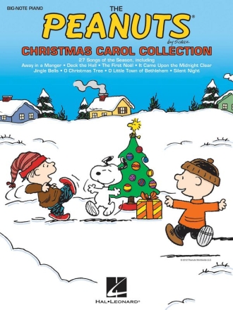 The Peanuts Christmas Carol Collection for piano (big note)