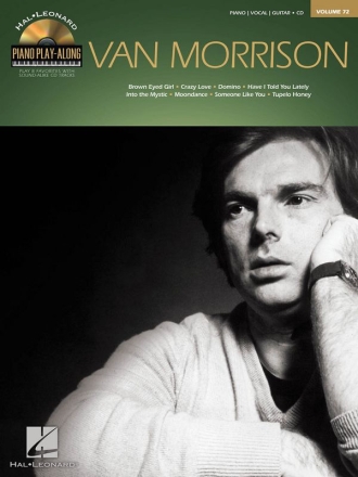 Van Morrison (+CD) for piano/vocal/guitar play along vol.72