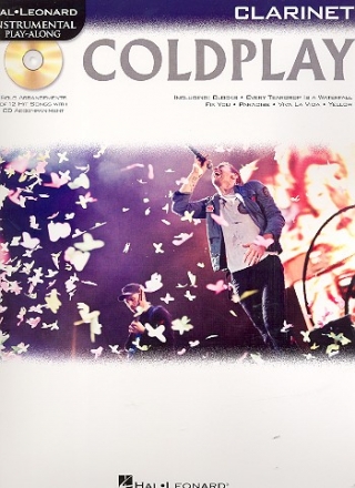 Coldplay (+CD): for clarinet