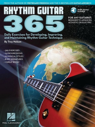 Rhythm Guitar 365 (+Online Audio) for guitar/tab