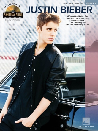 Justin Bieber (+CD) for piano Piano Play-Along vol.110