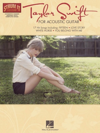 Strum It Guitar: Taylor Swift Melodyline, Lyrics and Chords Buch
