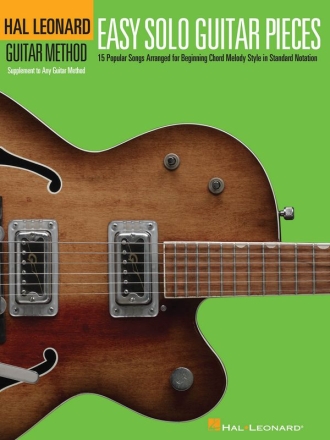 Easy Solo Guitar Pieces Gitarre Buch