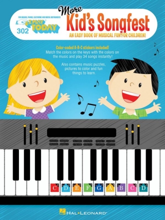 More Kid's Songfest Piano or Keyboard Buch