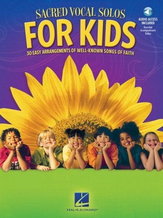 Sacred Vocal Solos for Kids Vocal and Piano Buch