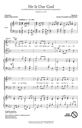 Vicki Tucker Courtney, He Is Our God Chor CD