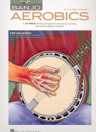 Banjo Aerobics for 5-string banjo in tablature