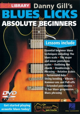 Blues Licks for Absolute Beginners Gitarre DVD