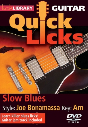 Slow Blues - Quick Licks Gitarre DVD