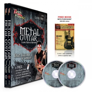 Dan Jacobs of Atreyu DVD Collection Gitarre Buch + 2 DVDs