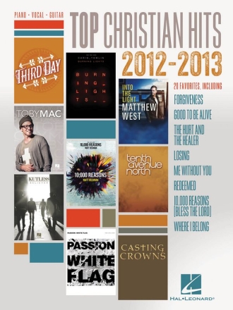 Top Christian Hits of 2012/13 Piano, Vocal and Guitar Buch