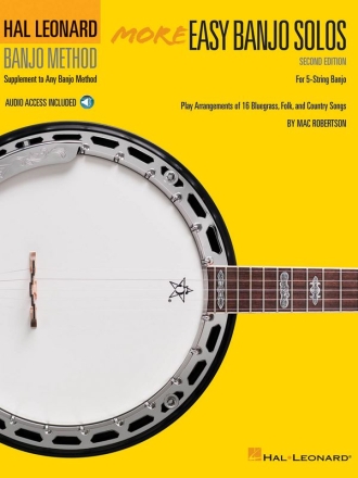 More Easy Banjo Solos - 2nd Edition Banjo Buch