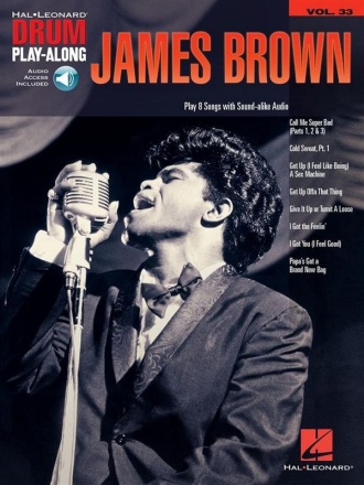 James Brown Drums and Percussion Buch + CD