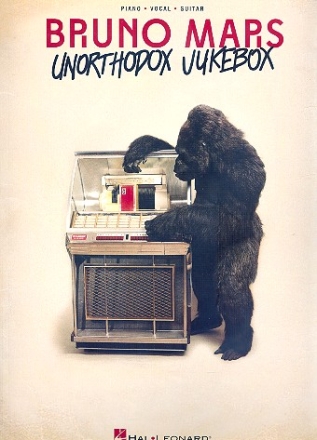 Bruno Mars: Unorthodox Jukebox songbook piano/vocal/guitar