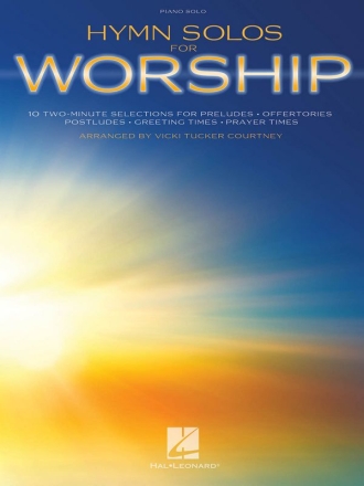Hymn Solos for Worship Klavier Buch