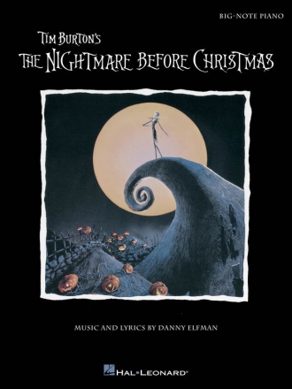 The Nightmare before Christmas for big-note piano