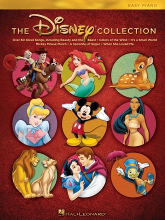 The Disney Collection: for easy piano (with lyrics and chords)