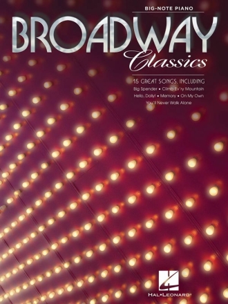 Broadway Classics Piano [Lyrics and Chords] Buch