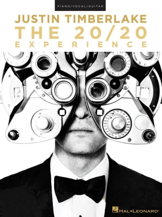Justin Timberlake - The 20/20 Experience for piano, vocal and guitar Songbook