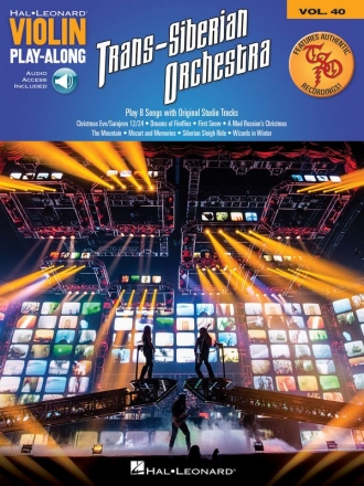 Trans-Siberian Orchestra Violin Buch + Online-Audio