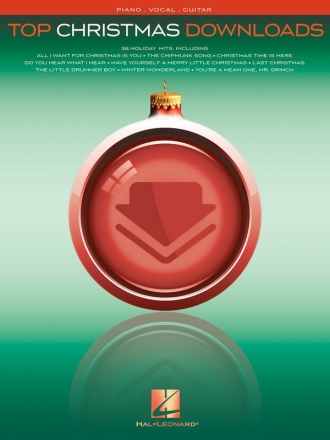 Top Christmas Downloads Piano, Vocal and Guitar Buch
