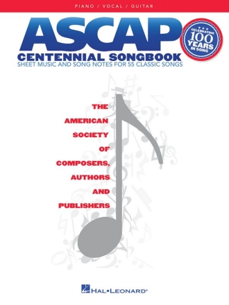 ASCAP Centennial Songbook Piano, Vocal and Guitar Buch