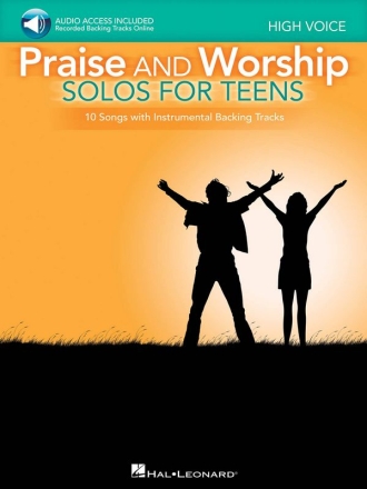 Praise and Worship Solos for Teens High Voice and Piano Buch + Online-Audio