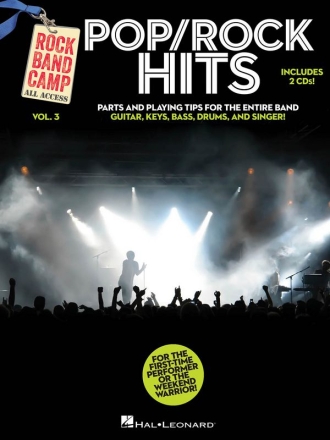 Pop/Rock Hits - Rock Band Camp Volume 3 Combo Buch + 2 CDs