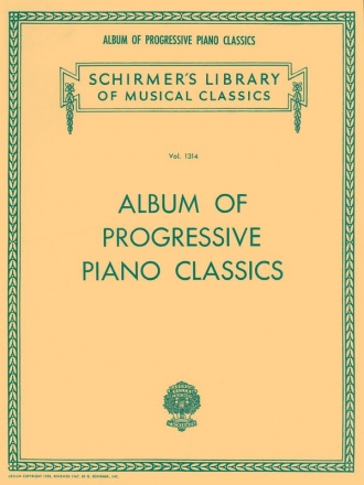 Album of Progressive Piano Classics Klavier Buch