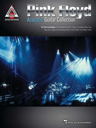 Pink Floyd: Acoustic Guitar Collection songbook vocal/guitar/tab/rock score recorded guitar versions