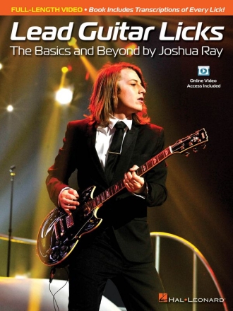Lead Guitar Licks Gitarre Buch + Online-Video