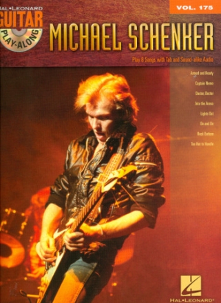 Michael Schenker (+CD): guitar playalong vol.175 songbook vocal/guitar/tab