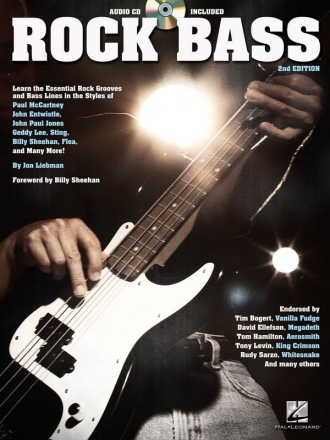Rock Bass 2nd Edition Bass Guitar Buch + CD
