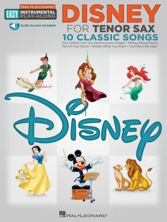 HL00122187 Disney (+download): for easy tenor saxophone