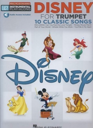 Disney (+Online Audio) for easy trumpet