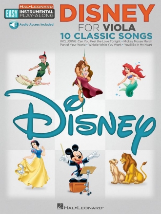 Disney (+Online Audio) for easy viola
